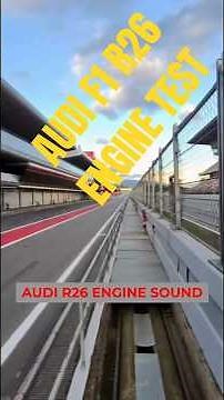 AUDI F1 R26 Engine Test Real Sound! with Nico Hulkenberg & Gabriel Bortoletto behind the wheel.