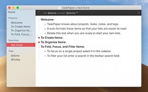 Taskpaper 3 2 1 – Simple To Do List