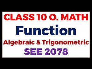 Functions Basic Concept || Class 10 O. Math || Function Part 1 || SEE 2078