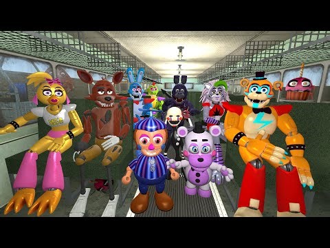 ALL FNAF Security Breach Animatronics vs My NEW HYPER POWER – Boneworks VR Battle!