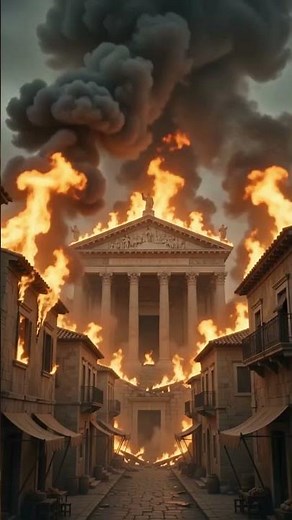 The great fire of rome #ancienthistory #historicalmysteries #history
