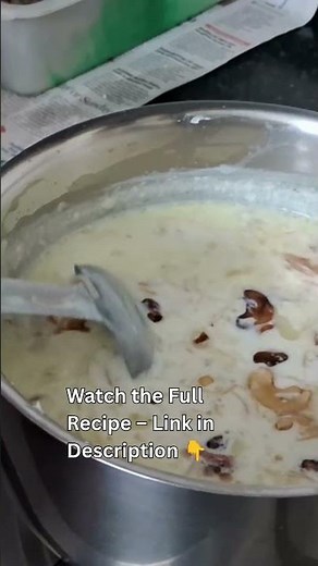 Paal Payasam in 10 Minutes 😋 | Traditional South Indian Dessert