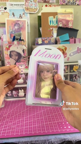 DIY Kpop Photocard Holder Tutorial | Daiso Korea Card Holder