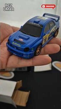 $35 Subaru WRC Mini 1/43 RC Car Whoosh | Palm Size RC Drift 4WD | سيارة ريموت | #unboxing
