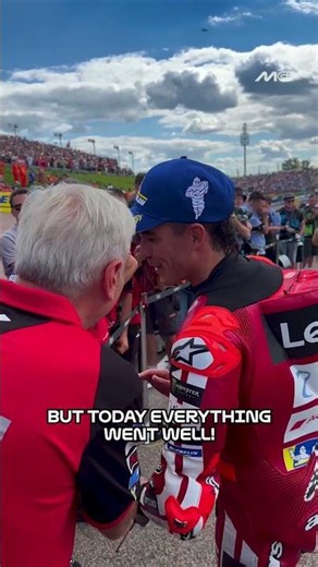 Tardozzi brings Dall’ Igna to the Sprint podium via video call! 📲📞