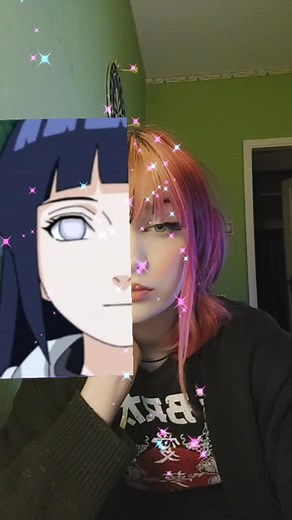 Funny Reactions with Anime Faces and Sparkly Effects