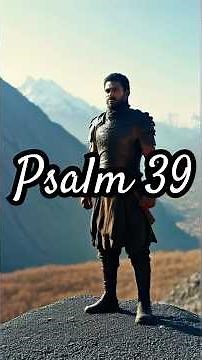 Psalm 39 | A Prayer for Wisdom and Reflection | Bible Reading and Meditation #psalms