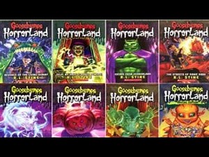 GOOSEBUMPS HORROR LAND BOX SET ULTIMATE UNBOXING 😎😎!!!!!