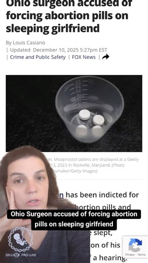 Ohio surgeon accused of forcing abortion pills on sleeping girlfriend