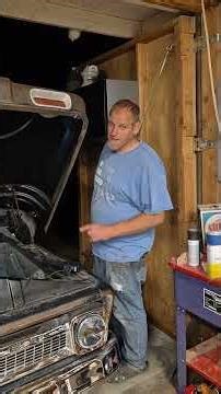 Installing the new HEI ignition system on the 65’ Chevy C10 #chevrolet #fixitfools #c10 #classiccar