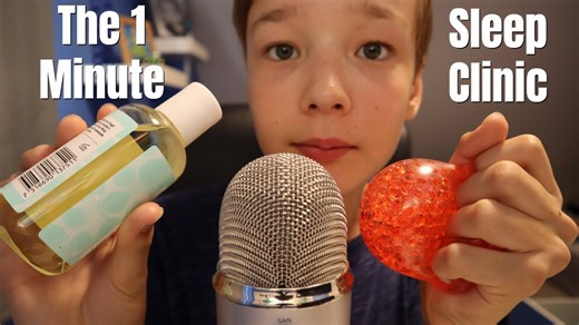 ASMR the 1 minute sleep clinic