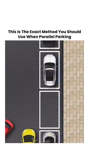 Theviralblendhub on Instagram: "This is the exact method you should use when parallel parking - it's all about angles, reference points, and slow control. By aligning your car properly with the one in front, turning the steering at the right moment, and adjusting in two smooth steps, you reduce stress and avoid hitting the curb or nearby vehicles. Parallel parking isn't hard - it's predictable when done correctly. Correct alignment + slow steering = perfect parking every time. Safety note: Alway