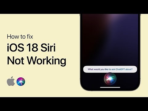 How To Fix Siri Not Working or Responding - Easy Guide