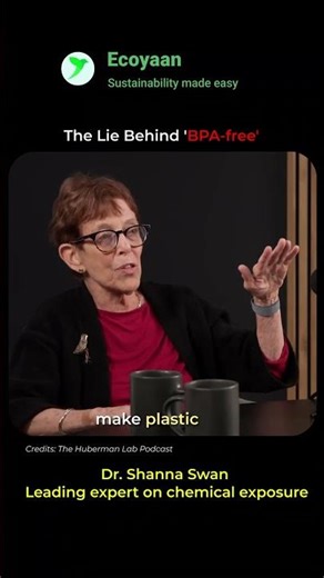 BPA free doesn't mean safe - Dr. Shanna Swan on Huberman Lab Podcast