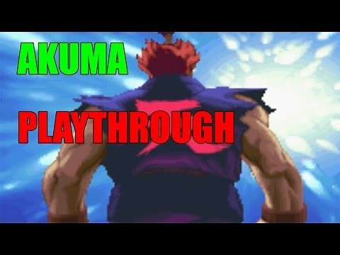 Street Fighter III: 2nd Impact - Akuma Playthrough