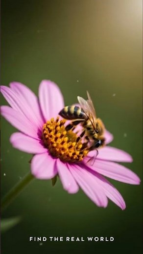 Bumblebee POV: What It's Like to Fly at Top Speed! (4K High-Speed Camera)