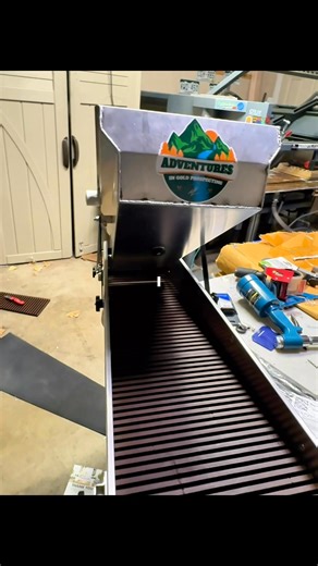 8K views · 109 reactions | Adventures in Gold Prospecting what do we have here!! A 1of 1 banker! With a drop riffles??? Oh yeaaaaa this is gonna slay the flour gold! I can’t wait!!! Thanks again! Man I love this thing! | Geo Sluice | Facebook