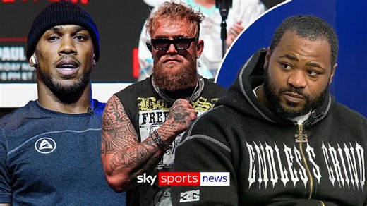 Anthony Joshua had American heavyweight Cassius Chaney on shortlist before accepting Jake Paul fight