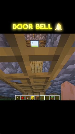 Minecraft Door Bell 🔔 | Realistic House Detail! #minecraft