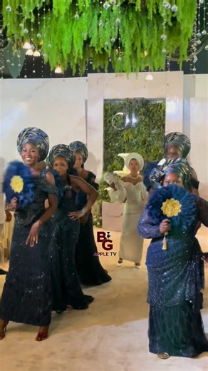 Bigappletv on Instagram: "Where love, commitment, and celebration meet in pure elegance 💍✨ From the vows to the smiles, every moment speaks forever. Arrival of the beautiful bride Live at Jasmine & Tito’s wedding Event Planner @mimiluxe_events Alaga @alaga_royale 📍Whitestone Oregun #bigappletv #bigapplelivecoverage #livecoverage"