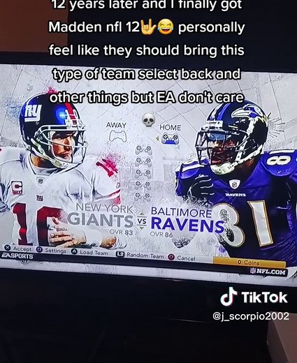 Throwback Madden NFL 12 Gameplay on PS3