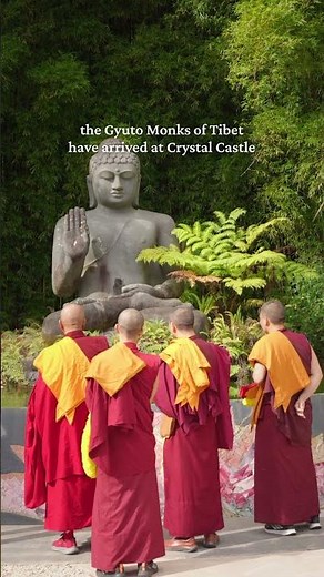 The Gyuto Monks of Tibet are back at Crystal Castle 💜