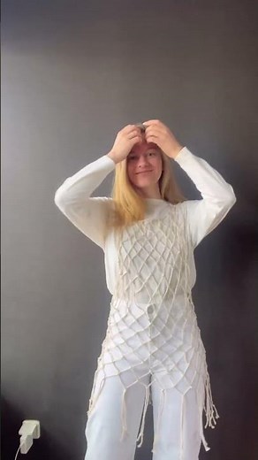 How to Create a Stunning Macrame Top https://youtu.be/z-d_3sPK6Js #macrametutorial #macramecreation