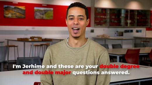 We get a lot of questions about how double degrees and double majors work. Here's some answers from student advisor Jerhime. Explore undergraduate study options in science: https://bit.ly/3ojKkcQ | UC Science | Facebook