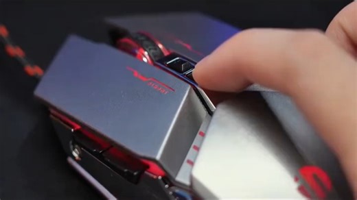 英菲克（INPHIC）W2有线鼠标静音办公游戏宏电竞男usb网吧外设台式机电脑适用于惠普华硕笔记本金属机械风_【电竞玩家推荐】_轻音游戏鼠标_新升级_w2灰