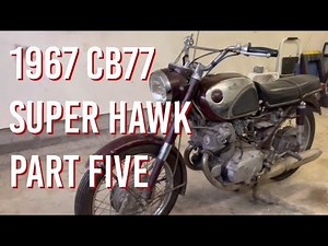 Classic Motorcycle Project Honda CB77 Super Hawk: Disassembly: Part Five