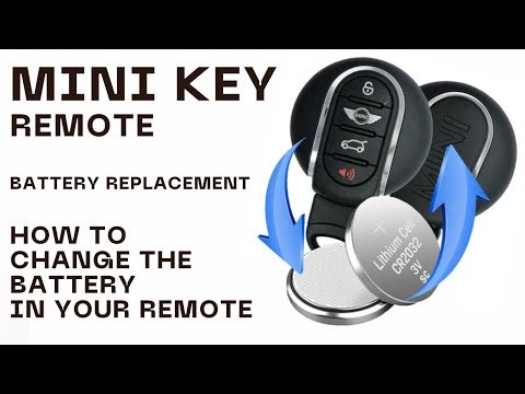 BMW - MINI KEY REMOTE BATTERY REPLACEMENT - SWAP