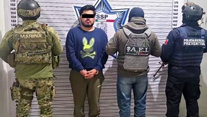 Capturan a 'El Shower', presunto integrante de La Barredora, en Puebla