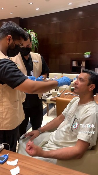 Blood Draw Procedure by Healthcare Professionals