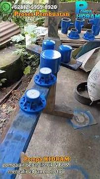Hydraulic Ram Pump Manufacturing Process And Ready To Be Shipped #viralvideo #hydraulicrampump #w...