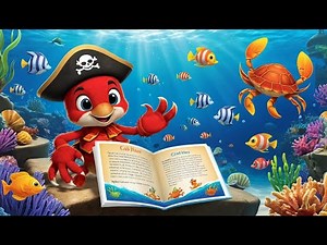 Captain Crab and the Hidden Map | Pirate Adventure for Kids 🦀🏴‍☠️🗺️