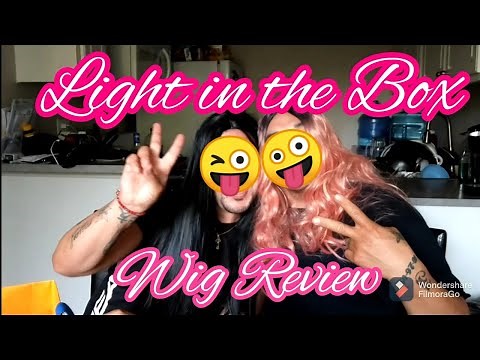 Light in the Box ... Wig Review