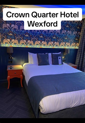In my latest YouTube video, I spend the night in this boutique hotel right in the heart of Wexford town centre. From quirky wallpaper and colour-changing ceiling lights to the small but cozy room and unique check-in at the bar, this place is full of surprises! If you’ve ever wondered what staying at a boutique hotel in Wexford looks like, check out the full video on my channel — I walk you through the room, the bar and my honest thoughts on the stay. Full hotel tour on my YouTube channel - link 