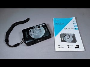 Canon Ixus L-1 - APS film camera + full user guide manual
