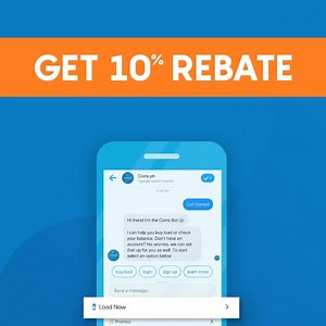 1.9K reactions · 82 shares | Get 10% rebate when you buy load, you can even buy load via messenger! send us a message now. Available on free data too. #MyPhoneIsMyWallet | Coins.ph | Facebook