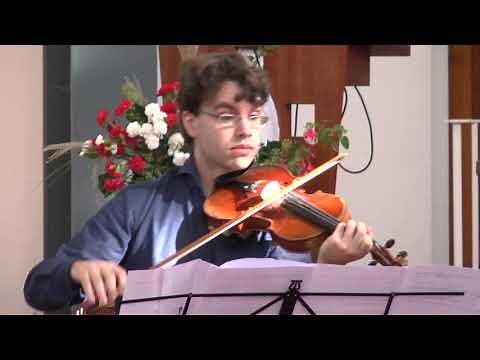 Bach: "Wachet auf", for violin and organ