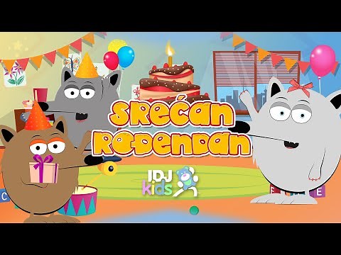 SRECAN RODJENDAN - DANAS NAM JE DIVAN DAN (NOVA PESMICA) // @SaraReljic & @IDJKids