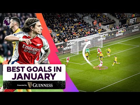 Premier League's Best Goals in January! 🔥⚽ | Stunning Strikes & Epic Finishes