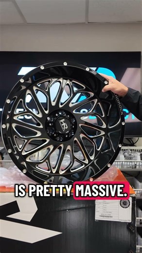 Hardrock offroad wheels style H508 Blacktop in the size 22x12 offset -51 bolt pattern 6x139.7