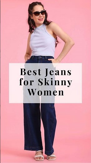 Best Jeans for Skinny Women 🤩 what to wear if you are a thik girl #fashion #shorts #youtubeshorts