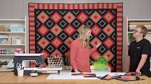 Do you want to make a quilt for a guy in your life? The bold, modern design of Gideon’s Graduation Quilt could be just what you’re looking for! Join Misty and her son Gideon as she demonstrates how Kona Cotton Solids come together to create a quilt featuring simple blocks set on-point in a striking diamond pattern. Watch Gideon’s Graduation Quilt tutorial now: https://bit.ly/ahwm_gideonsquilt_fb | Quilting Deals - Missouri Star Quilt Co
