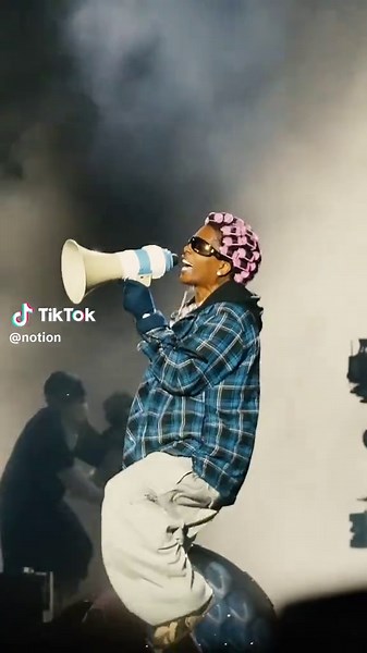 Seeing @A$AP ROCKY live in hair curlers was not on our 2025 bucket list, but we’re here for it. #NOTION #YouHeardItHereFirst #NOTIONMagazine #asaprocky #lollapalooza #livemusic #PraiseTheLord #rap #raptok #fyp