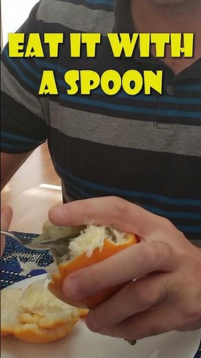 How To Eat Granadilla - Colombian Fruit