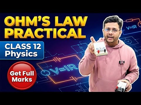 Ohm’s Law Practical Explained Step-by-Step | Class 12 Physics | Puneet Physics