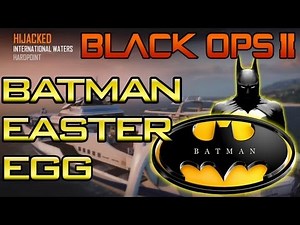 BO2 - "Secret Batman Easter Egg" on Hijacked Black Ops 2 (Unlock Tutorial Inside!!) | Chaos
