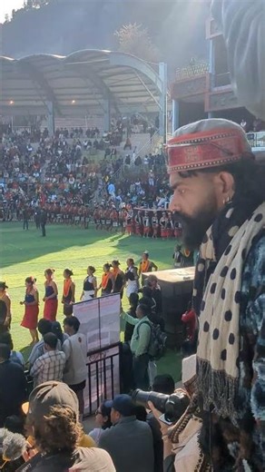 Unity dance at the hornbill #hornbill #culturalfestival #nagalandfestival #nagapeople #festival